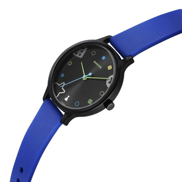 Sonata Play Black Dial Watch for Women - image number 2