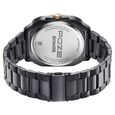 Sonata Poze Quartz Analog Black Dial Black Metal Strap Watch For Men - image number 6