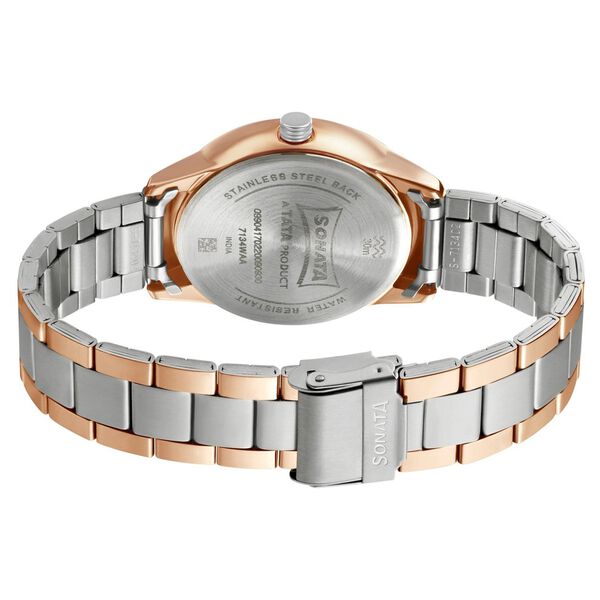 Sonata Quartz Analog Stainless Steel Strap Watch for Men - image number 3