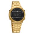 SF CirQle Digital Black Dial Golden Stainless Steel Strap Watch For Men - image number 0