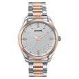 Sonata Jashn Quartz Analog Beige Dial Silver Metal Strap Watch For Men