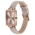 Poze By Sonata Quartz Analog Beige Dial Beige Leather Strap Watch For Women - image number 4