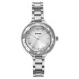 Sonata Festive Quartz Analog Silver Dial Gold Metal Strap Watch For Women