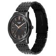 Sonata Poze Quartz Analog Black Dial Black Metal Strap Watch For Men - image number 2