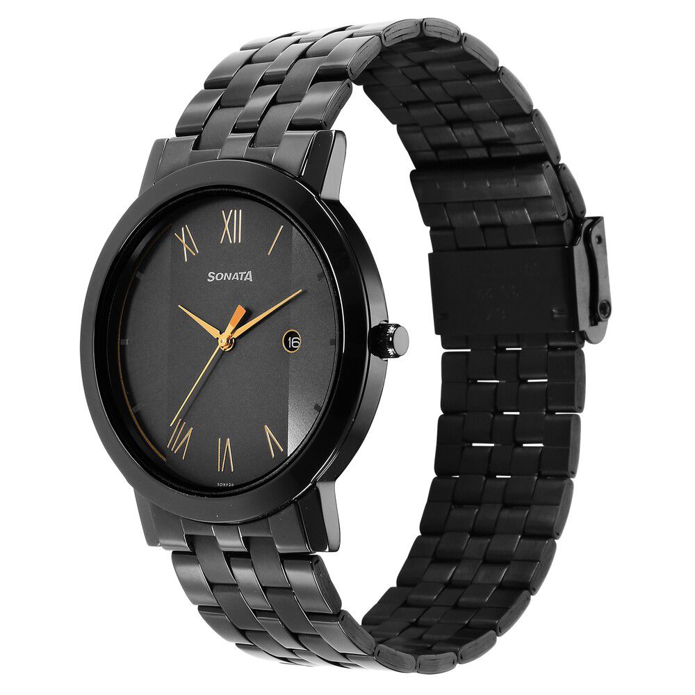 Man CD 「I DO ME」 Buy Online Sonata Quartz Analog with Date Utsav Grey Dial Watch