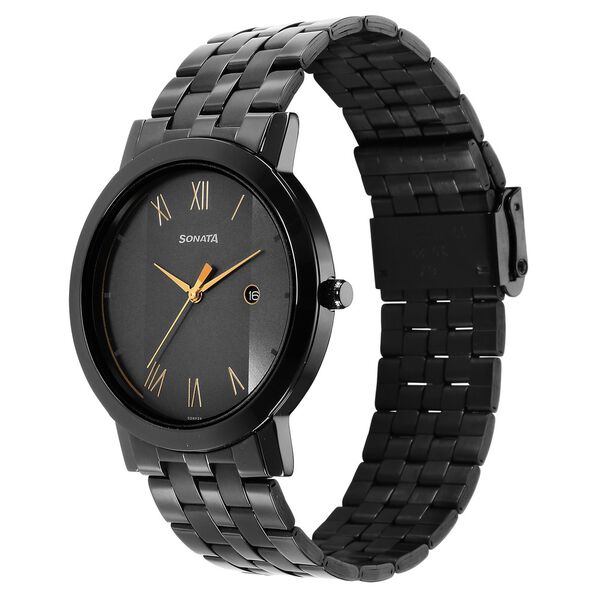 Sonata Quartz Analog with Date Utsav Grey Dial Watch for Men - image number 1