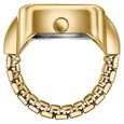 Sonata Poze Quartz Analog Silver Dial Golden Colour Metal Strap Watch For Women - image number 4