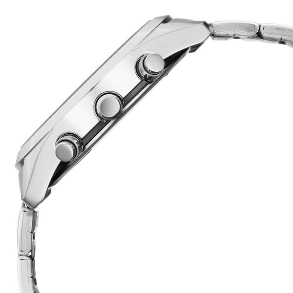 Sonata Summit Quartz Multifunction White Dial Two Toned Metal Strap Watch For Men - image number 5