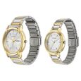 Sonata Quartz Analog Silver Dial Metal Strap Watch for Couple - image number 1