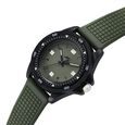SF Sporty Analogs Quartz Analog Green Dial Green Plastic Strap Watch For Men - image number 1