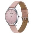 Sonata Pastel Play Quartz Analog Pink Dial Leather Strap Watch For Women - image number 2