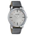Sonata Nxt Quartz Analog with Day and Date Silver Dial Leather Strap Watch for Men