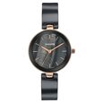 Sonata Festive Quartz Analog White Dial Two Toned Ceramic & Metal Strap Watch For Women