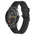 Sonata CSK Quartz Analog Black Dial TPU Strap Unisex Watch - image number 1