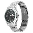 Sonata Wedding Quartz Analog Black Dial Stainless Steel Strap Watch For Men - image number 2