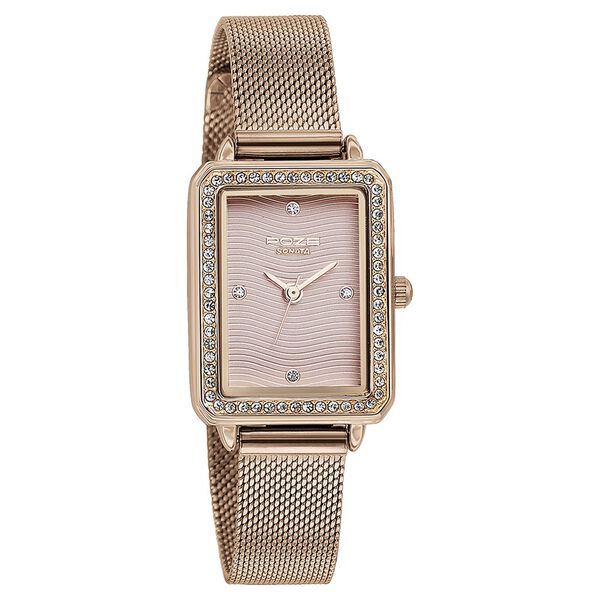 Sonata Poze Quartz Analog Pink Dial Mesh Strap Watch for Women - image number 2