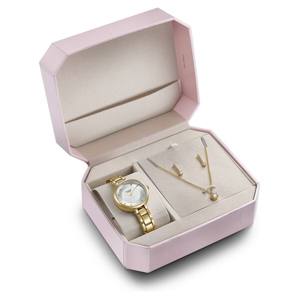 Sonata Poze Quartz Analog White Dial Metal Strap Watch For Women - image number 6