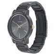 Sonata Beyond Gold Quartz Analog Black Dial Metal Strap Watch for Men - image number 1