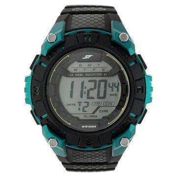 SF Digital Dial Plastic Strap Watch for Men