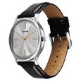 Sonata Aspire Quartz Analog Silver Dial Leather Strap Watch For Men - image number 1