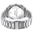 Sonata Poze Quartz Analog Red Dial Silver Metal Strap Watch For Men - image number 6