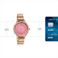 Sonata Poze Quartz Analog Pink Dial Stainless Steel Strap Watch For Women - image number 3