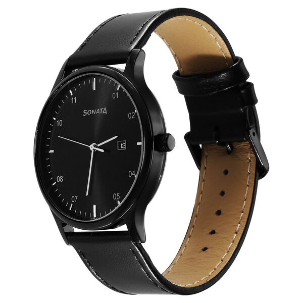 Sonata Quartz Analog with Date Grey Dial Watch for Men - image number 1