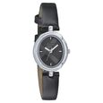 Sonata Essentials Black Dial Women Watch With Leather Strap - image number 0