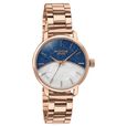 Sonata Poze Quartz Analog Mother of Pearl Dial Rose Gold Metal Strap Watch For Women - image number 2