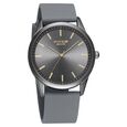 Poze by Sonata Quartz Analog Black Dial Silicone Strap Watch for Men - image number 1