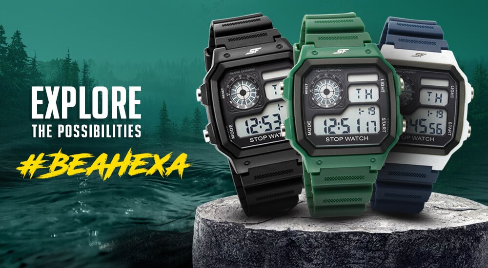 SF Digital Dial Watches
