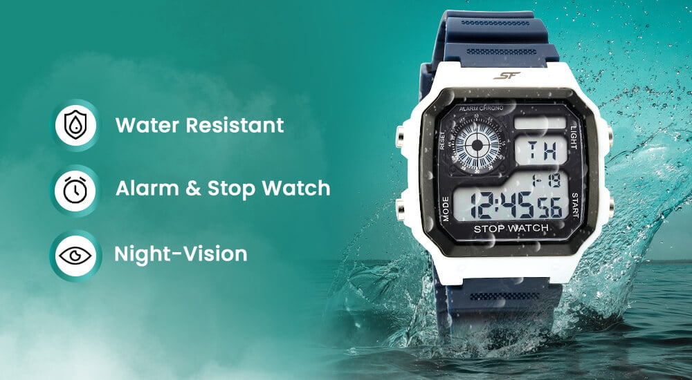 SF Digital Dial Watches