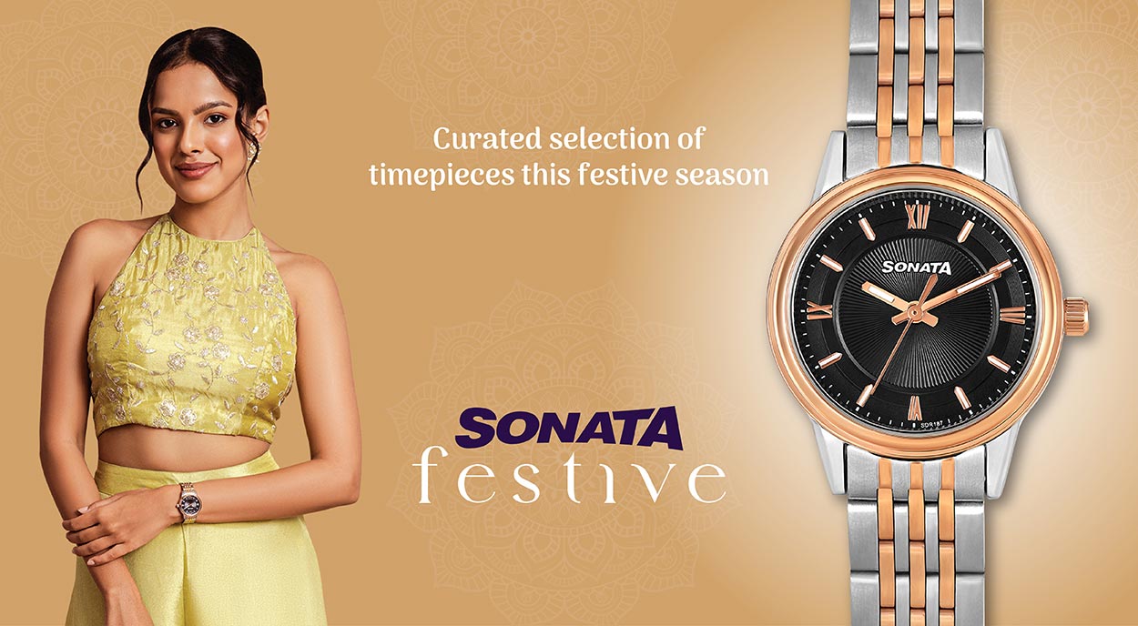 Buy Online Sonata Wedding Quartz Analog Off White Dial Stainless