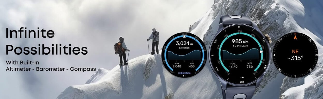 Wear os barometer best sale