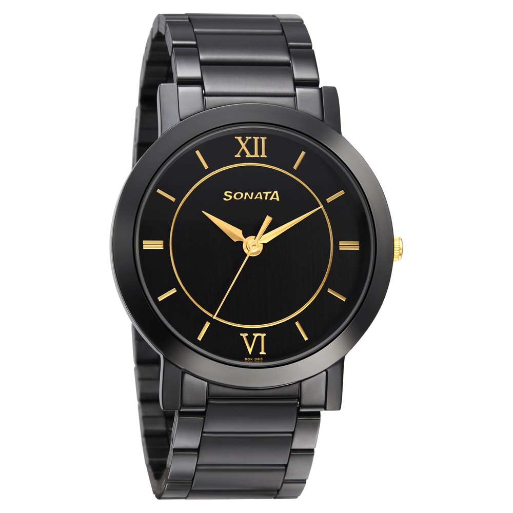 Sonata Nxt Analog Black Dial Men's Watch-NN7137AM02/NP7137AM02 : Amazon.in:  Fashion