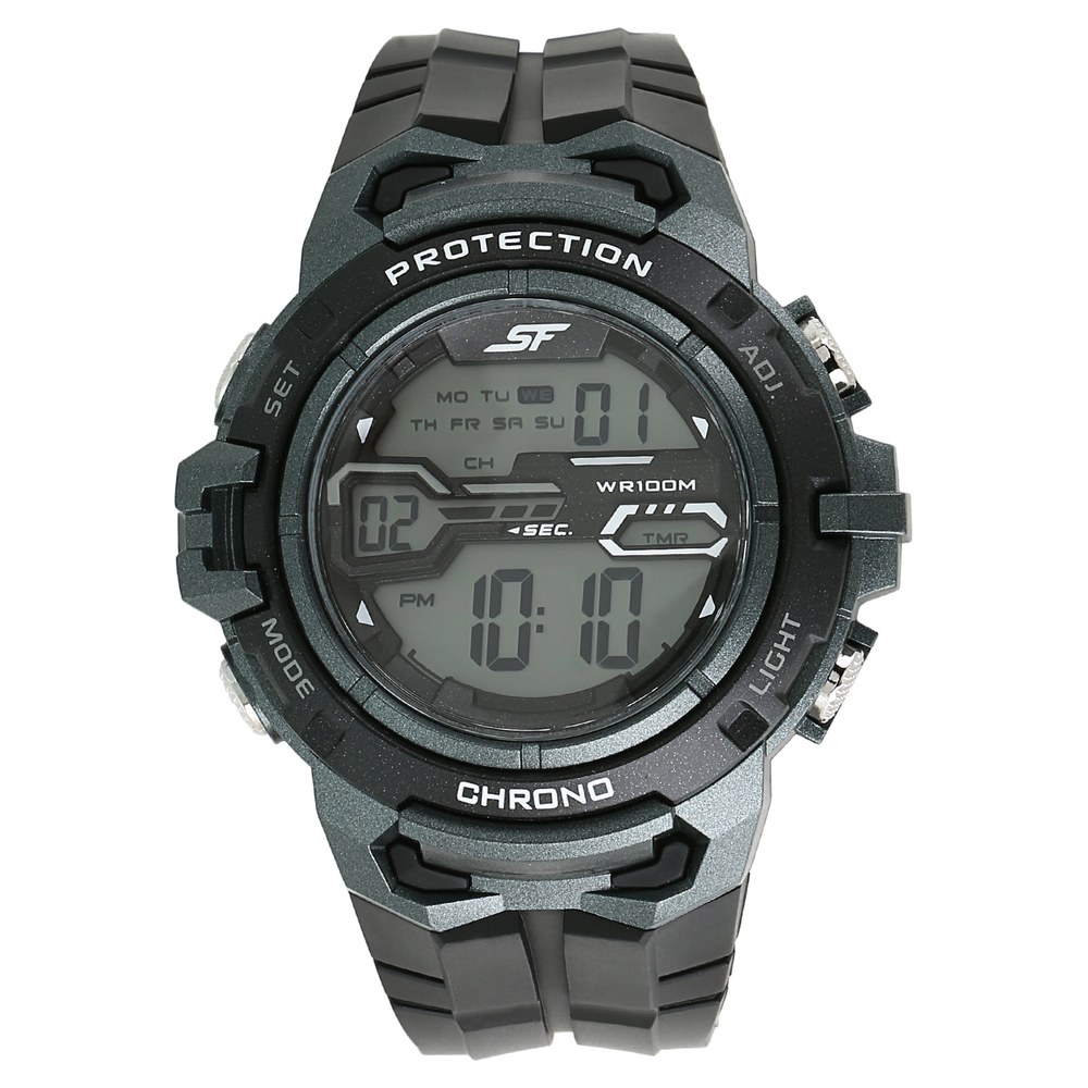 Buy Online SF Digital Dial Plastic Strap Watch for Men np77076pp04  Sonata India